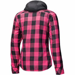 Held Lumberjack II Veste textile de moto de dames, noir-rose, taille XS pour Femmes