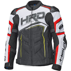 Held Safer SRX Veste textile moto, noir-blanc-rouge, taille XL pour Hommes