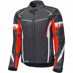 Held Imola ST Blouson de moto textile Gore-Tex, noir-blanc-rouge, taille M pour Hommes