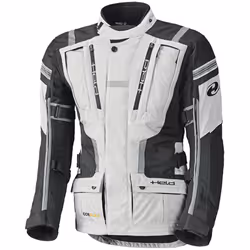 Held Hakuna II imperméable dames motocycle textile veste, noir-gris, taille M pour Femmes