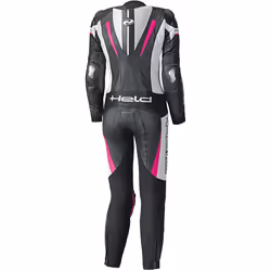 Held Ayana II Costume en cuir de moto pour femme d’une seule pièce, noir-blanc-rose, taille 40 pour Femmes