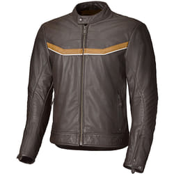 Held Heyden Veste en cuir de moto, brun-beige, taille 54 pour Hommes