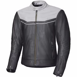 Held Heyden Veste en cuir de moto, noir-gris, taille 60 pour Hommes