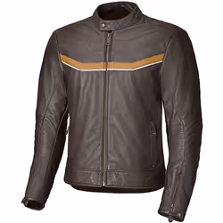 Held Heyden Veste en cuir de moto, brun-beige, taille 56 pour Hommes