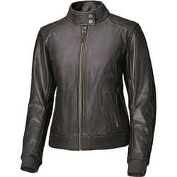 Held Barron Veste en cuir de moto pour dames, brun, taille 38 pour Femmes
