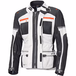 Held Carese Evo GTX Veste textile de moto, gris-rouge, taille 4XL pour Hommes
