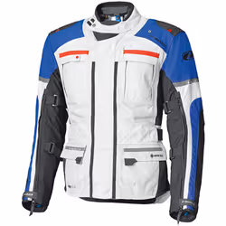 Held Carese Evo GTX Veste textile de moto, gris-bleu, taille L pour Hommes