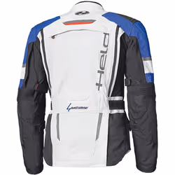 Held Carese Evo GTX Veste textile de moto, gris-bleu, taille 2XL pour Hommes