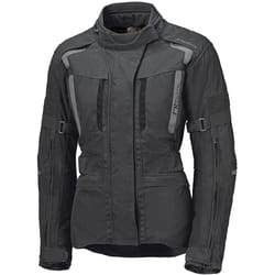 Held 4-Touring II imperméable dames moto textile veste, noir-gris, taille XL pour Femmes