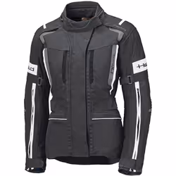 Held 4-Touring II imperméable dames moto textile veste, noir-blanc, taille 4XL pour Femmes