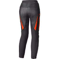 Held Lane II Pantalon en cuir de moto pour dames, noir-rouge, taille 40 pour Femmes - Vue supplémentaire 4