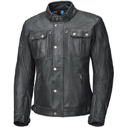 Held Starien Veste en cuir de moto, noir, taille 62 pour Hommes