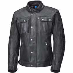 Held Starien Veste en cuir de moto, noir, taille 60 pour Hommes
