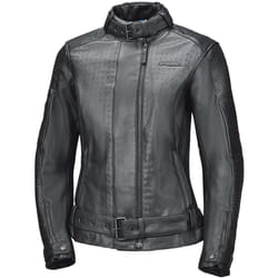 Held Roxane Veste en cuir de moto pour dames, noir, taille 42 pour Femmes