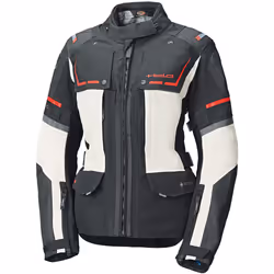 Held Karakum Veste textile de moto pour dames, noir-gris, taille L pour Femmes