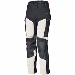 Held Karakum Pantalon textile de moto pour dames, noir-gris, taille M pour Femmes