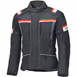 Held Tourino Top Veste textile de moto imperméable, noir-rouge, taille XL pour Hommes