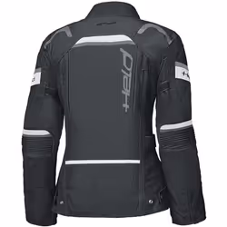 Held Tourino Top imperméable dames moto textile veste, noir-gris, taille M pour Femmes