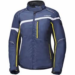 Held Silara imperméable dames moto textile veste, bleu-jaune, taille 4XL pour Femmes