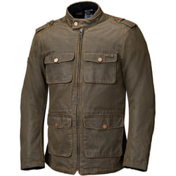 Held Lawrence Urban Veste textile de moto cirée, brun, taille 2XL pour Hommes