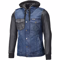 Held Petrol Veste textile de moto, noir-bleu, taille 3XL pour Hommes