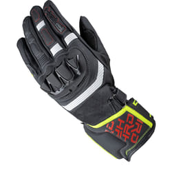 Held Revel 3.0 Gants de moto, noir-blanc-rouge, taille L pour Hommes