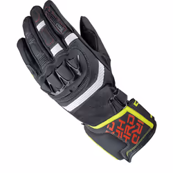 Held Revel 3.0 Gants de moto, noir-blanc-rouge, taille L pour Hommes
