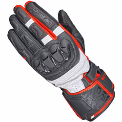Held Revel 3.0 Gants de moto, noir-rouge, taille XL pour Hommes