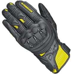 Held Kakuda Gants de moto, noir-jaune, taille S M pour Hommes