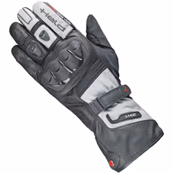 Held Air n Dry II Gants de moto, noir-gris, taille 2XL pour Hommes