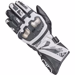 Held Akira RR Gants de moto, noir-blanc, taille 2XL pour Hommes