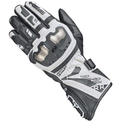 Held Akira RR Gants de moto, noir-blanc, taille 2XL pour Hommes