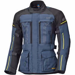 Held Pentland Veste textile de moto imperméable, bleu-jaune, taille XL pour Hommes