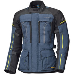 Held Pentland Veste textile de moto imperméable, bleu-jaune, taille 4XL pour Hommes