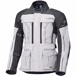 Held Pentland Veste textile de moto imperméable, noir-gris, taille 4XL pour Hommes