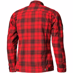 Held Woodland Chemise de moto, noir-rouge, taille 4XL pour Hommes