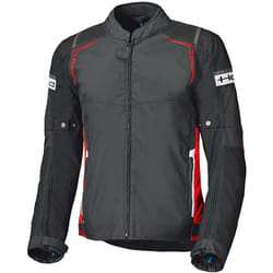 Held Savona Top Veste textile de moto imperméable, noir-rouge, taille 2XL pour Hommes