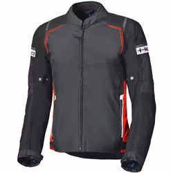 Held Savona Top Veste textile de moto imperméable, noir-rouge, taille 5XL pour Hommes