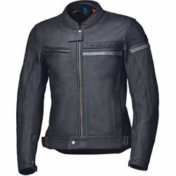 Held Midway Veste en cuir de moto, noir-gris, taille 62 pour Hommes