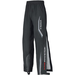 Held Rainblock Zip Base Pantalons de pluie pour femmes, noir-gris, taille 3XL