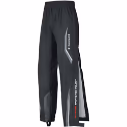 Held Rainblock Zip Base Pantalons de pluie pour femmes, noir-gris, taille 3XL