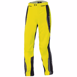 Held Rainblock 2 Pantalons de pluie pour femmes, noir-jaune, taille L