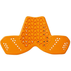 Held D30 Racing Plastron, noir-orange pour Femmes