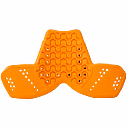 Held D30 Racing Plastron, noir-orange pour Femmes