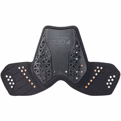 Held D30 Racing Plastron, noir-orange pour Femmes