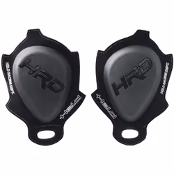Held Action Slider Curseurs de genou, noir pour Femmes