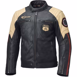 Held Baker 2 Blouson de moto en cuir, bleu-beige, taille 50 pour Hommes - Vue supplémentaire 2