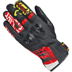 Held Sepang Gants de moto, noir-blanc-rouge, taille 3XL pour Hommes