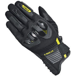 Held Sambia 2 Gants de moto, noir-jaune, taille L pour Hommes