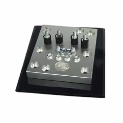 Phobya 52086, Kit de montage, Aluminium, Eheim 1046 Laing DDC-1T Magicool 12 V, 80 mm, 90 mm, 12 mm